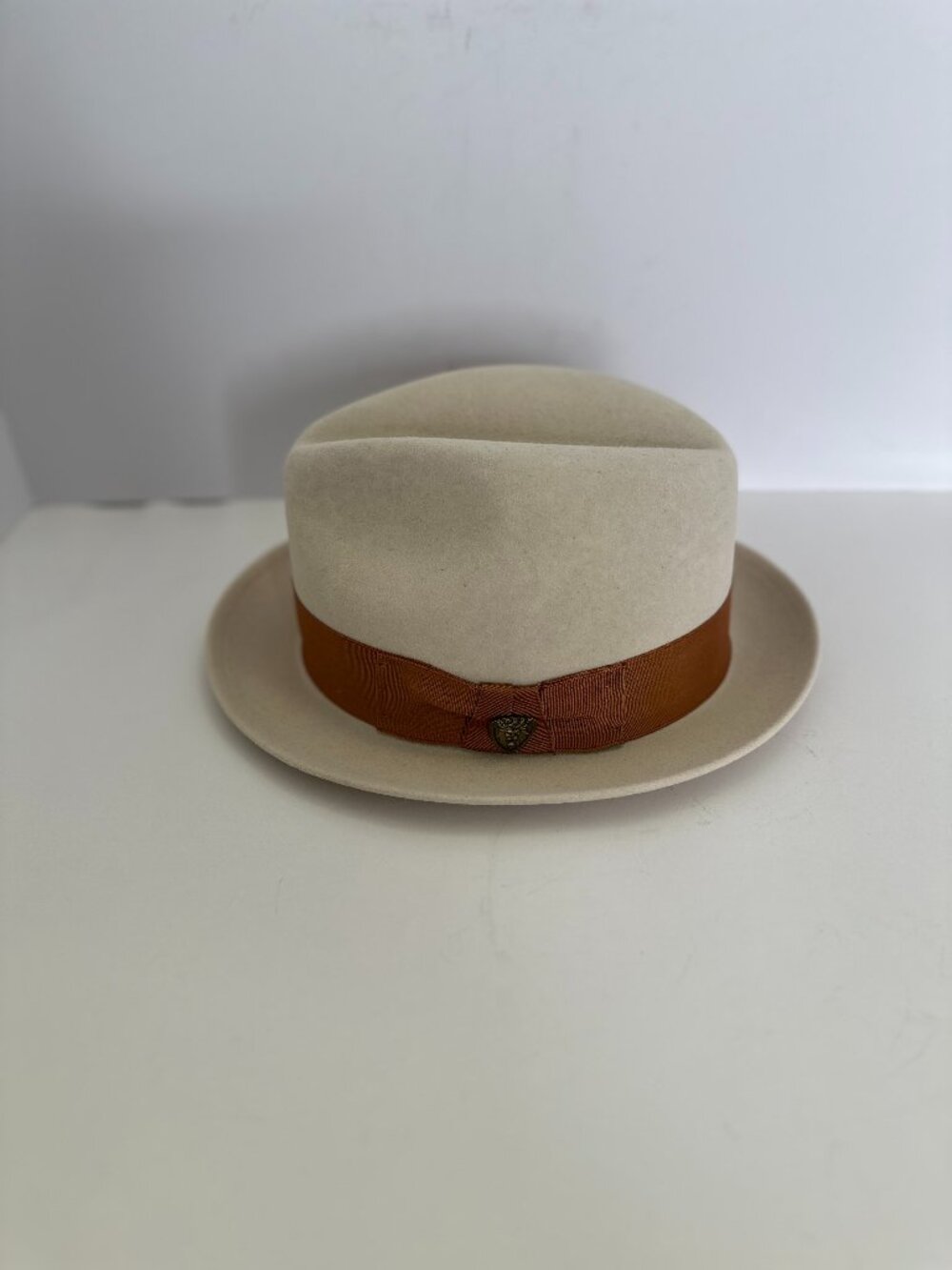 Dobbs Fifth Avenue New York Men's Fedora Pure Wool Hat Size Small